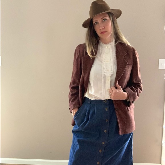 Dior Jackets & Blazers - Christian Dior Wool Cashmere Oversized Blazer